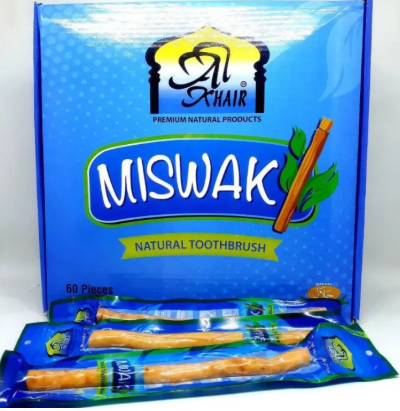 Lot De 25 Bâtons De Siwak Emballés Sous Vide Pour Le Nettoyage Des Dent Al-Khair